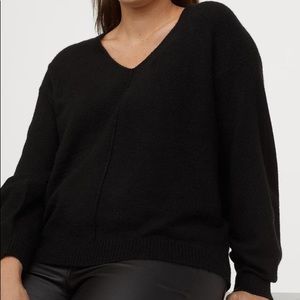V-neck sweater